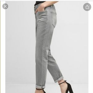 Gap best girlfriend jeans, size 26, gray
